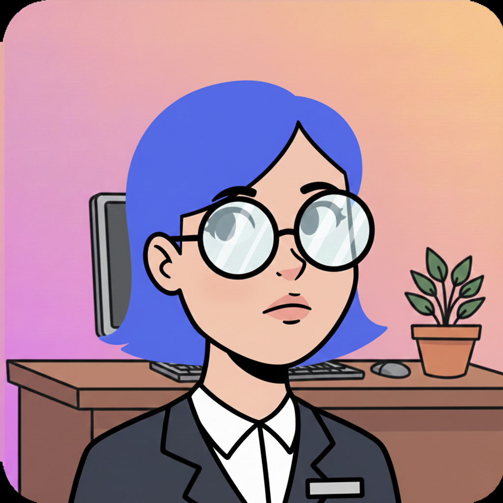 Receptionist role avatar for CareNova dashboard